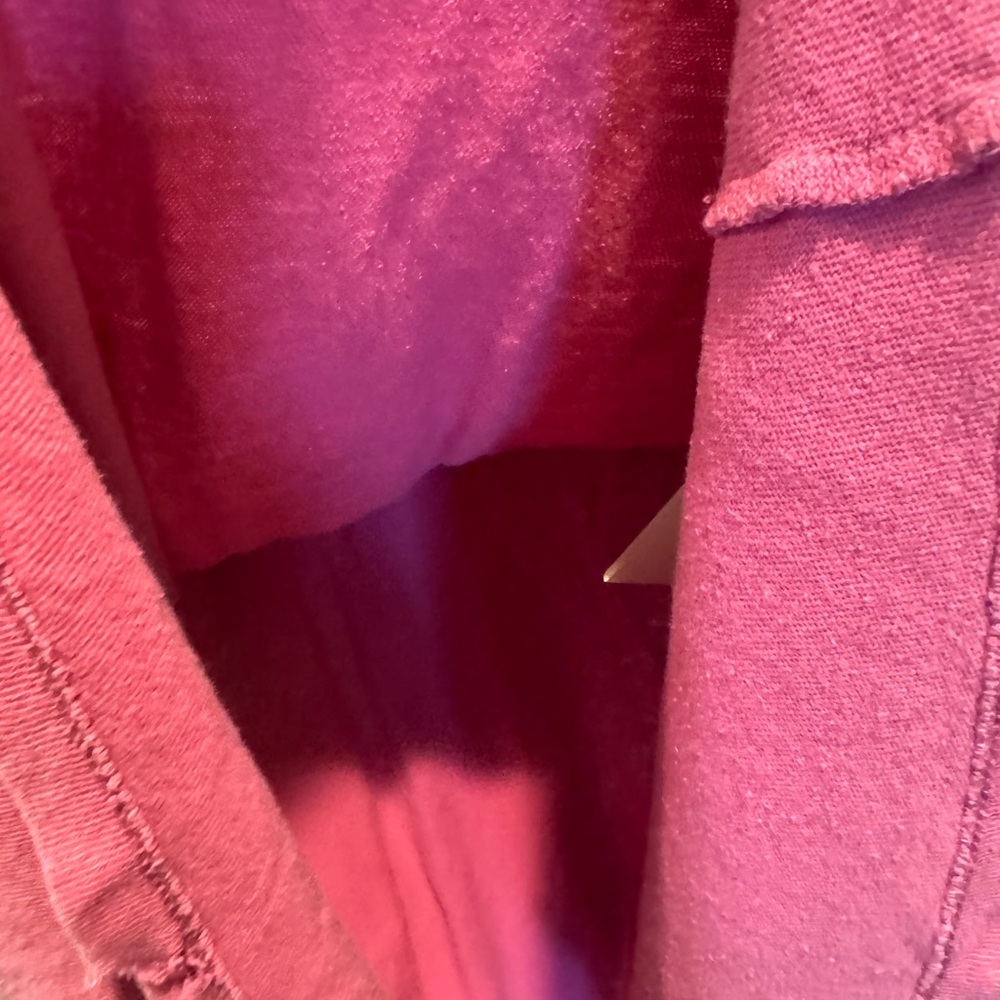 We The Free Pink Distressed Pocket Tee Size L - Picture 7 of 14